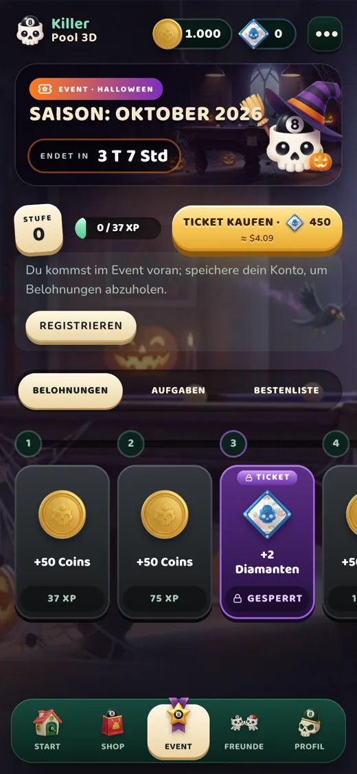 Monatliches Event