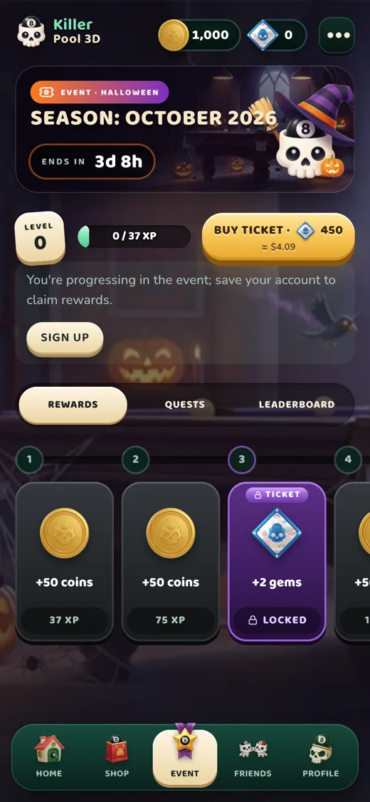 Monthly event