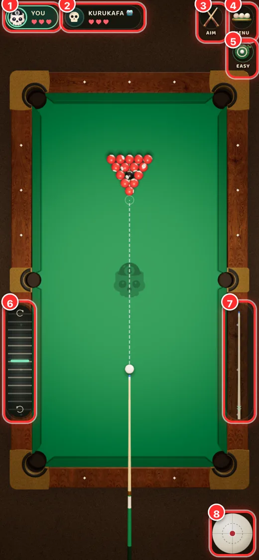 Practice against the computer.