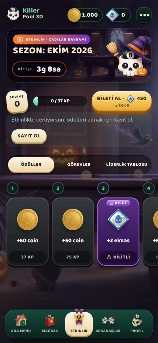 Aylık etkinlik